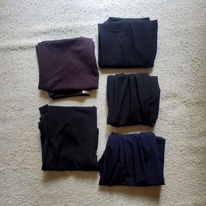5 pairs of trousers